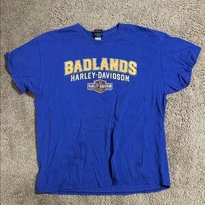 Harley-Davidson Blue Badlands Tee
